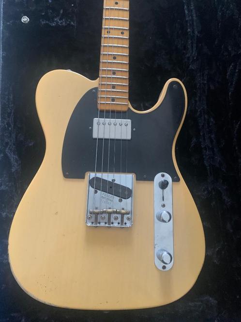 Fender custom shop telecaster 52 medium relic, Muziek en Instrumenten, Snaarinstrumenten | Gitaren | Elektrisch, Gebruikt, Solid body