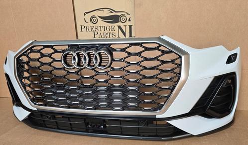 Voorbumper Audi Q3 83A F3 S-line Origineel 6xPDC KLS Bumper, Auto-onderdelen, Carrosserie, Bumper, Voor, Gebruikt, Herkomst onderdeel bekend