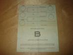 Ancien Certificat d'Immatriculation Honda 544 CC 1979, Ophalen of Verzenden, Honda