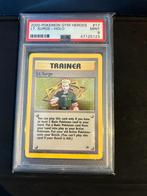 17/132 lt. surge psa 9 € 55,00 holo, Hobby en Vrije tijd, Verzamelkaartspellen | Pokémon, Ophalen of Verzenden, Losse kaart