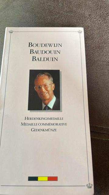 Herdenkingsmedaille Boudewijn beschikbaar voor biedingen