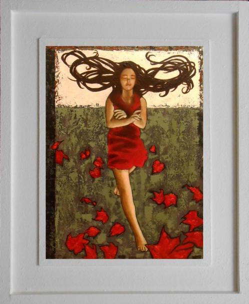 "Omhoog klimmen. Levitatie" Surrealistische schilderijen, Antiek en Kunst, Kunst | Schilderijen | Modern, Verzenden