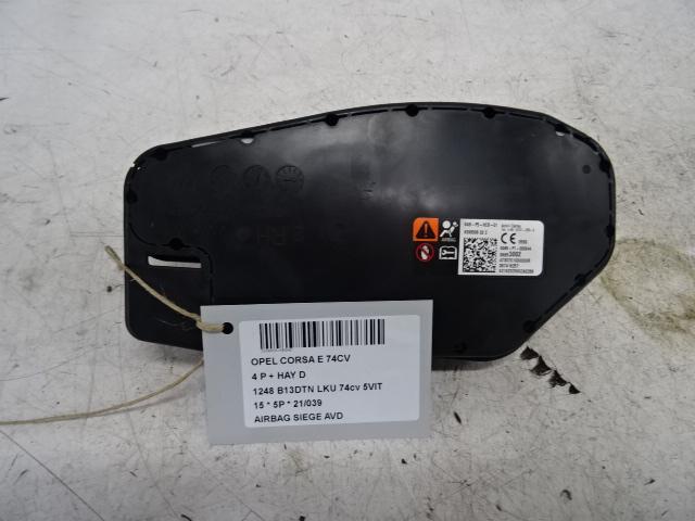 STOEL AIRBAG RECHTS VOOR Opel Corsa E (01-2014/-) (96853002), Auto-onderdelen, Overige Auto-onderdelen, Opel, Gebruikt