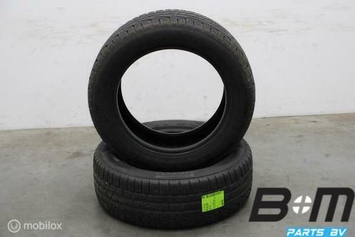 2 x 2355518 104H Pirelli Sottozero W210 S2 met 6mm 235 55 18, Auto-onderdelen, Banden en Velgen, Band(en), Gebruikt