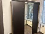 Kleerkast met sliding deur met mirror, Ophalen