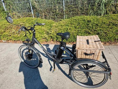 Elektrische driewielfiets – zo goed als nieuw slechts 23 km, Fietsen en Brommers, Fietsen | Driewielfietsen, Zo goed als nieuw
