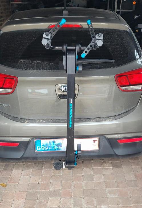 Porte vélos pour attelage, Auto diversen, Fietsendragers, Zo goed als nieuw, Trekhaakdrager, 2 fietsen, Brede banden, Ophalen