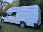 Ford transit Jumbo dubbel cabine 6p L4 H3, Auto's, 4 deurs, Achterwielaandrijving, Wit, 6 zetels