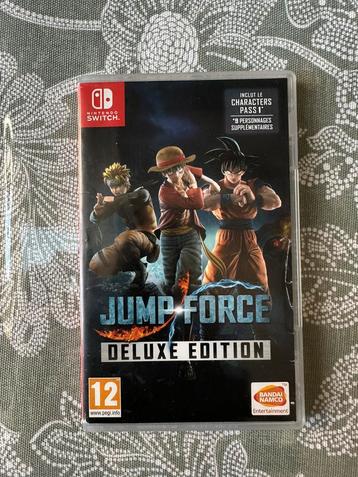 Jump Force Deluxe édition Switch beschikbaar voor biedingen