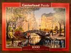 Castorland puzzle 1000 pièces Central Park, Hobby & Loisirs créatifs, Comme neuf, 500 à 1500 pièces, Puzzle, Enlèvement ou Envoi