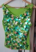 Prachtig stretch topje met pailletten large., Vêtements | Femmes, Costumes de carnaval & Vêtements de fête, Enlèvement ou Envoi