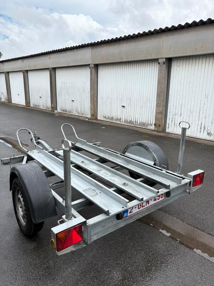 Te huur: Motoraanhanger, Auto diversen, Aanhangers en Bagagewagens, Zo goed als nieuw, Ophalen of Verzenden