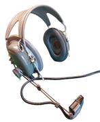 Combiné Micro/Casque Professionnel Roanwell Corp. N.Y., Utilisé, Enlèvement ou Envoi, Émetteur et Récepteur