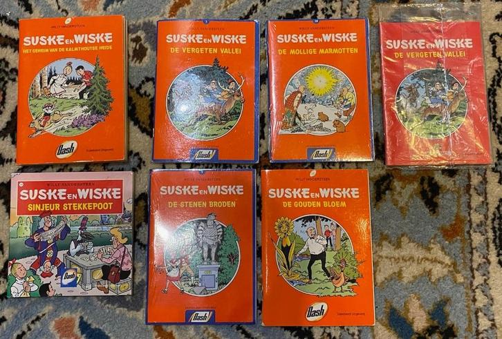 Strips, lotje Suske & Wiske buiten reeks, Boeken, Stripverhalen, Gelezen, Meerdere stripboeken, Ophalen of Verzenden