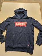 Donkerblauwe Hoody Levi's maat 164, Jongen of Meisje, Ophalen of Verzenden, Zo goed als nieuw, Shirt of Longsleeve