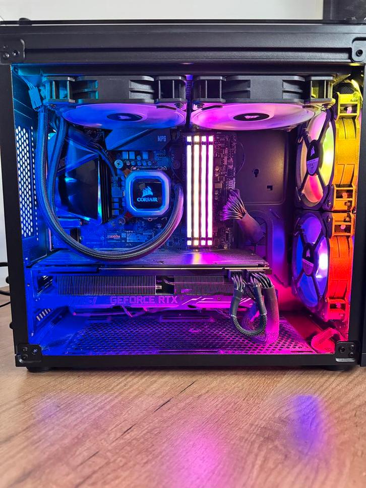 Gaming computer - 32gb RAM - 2080 Super - 1TB Nvme -, Computers en Software, Desktop Pc's, Zo goed als nieuw, Gaming, Ophalen