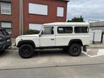 Defender 110 TD5 lichte vracht, Auto's, Zwart, USB, Overige bekleding, Wit