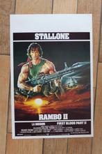 filmaffiche Sylvester Stallone Rambo 2 filmposter, Comme neuf, Cinéma et TV, Enlèvement ou Envoi, Rectangulaire vertical