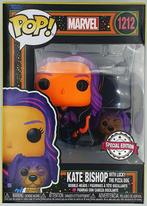 Funko POP Marvel - Kate Bishop with Lucky The Pizza Dog 1212, Verzenden, Zo goed als nieuw