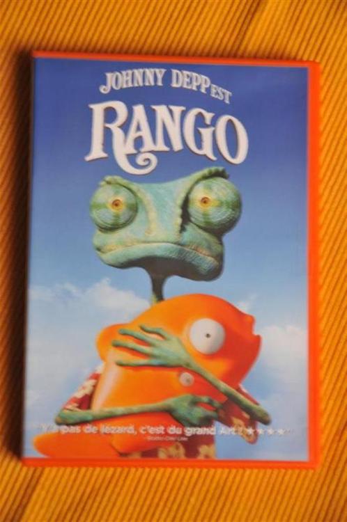 DVD "RANGO" - Dessin animé (Johnny DEPP), CD & DVD, DVD | Enfants & Jeunesse, Comme neuf, Film, Enlèvement ou Envoi