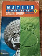 Matrix wiskunde basisboek plusboek vademecum 4, Boeken, Ophalen of Verzenden
