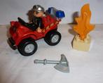 Duplo brandweercommandant met quad 5603, Kinderen en Baby's, Ophalen of Verzenden, Zo goed als nieuw, Complete set, Duplo