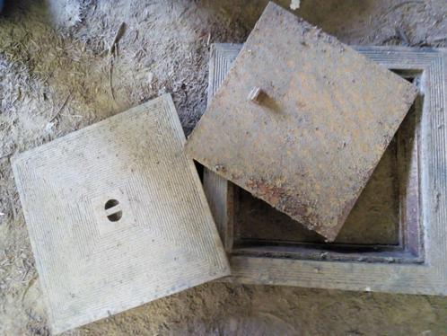 Putdeksels gietijzer, Doe-het-zelf en Bouw, Metalen, Zo goed als nieuw, Overige metalen, Ophalen
