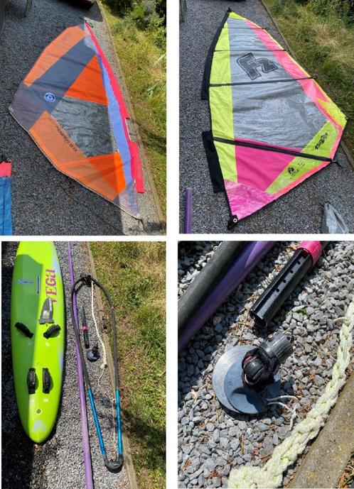 Compleet VEGA F2 windsurfboard, klaar voor gebruik!, Watersport en Boten, Windsurfen, Gebruikt, Plank, Ophalen