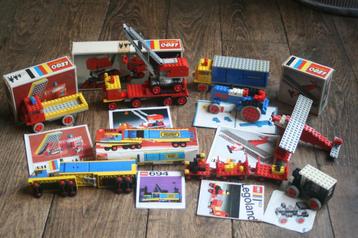 Lego 7 x set auto’s jaren 60 / 70 (+ doos/handleiding)  beschikbaar voor biedingen