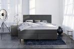 Kingsize bed, Huis en Inrichting, Slaapkamer | Boxsprings, Ophalen, 180 cm, 200 cm, Grijs