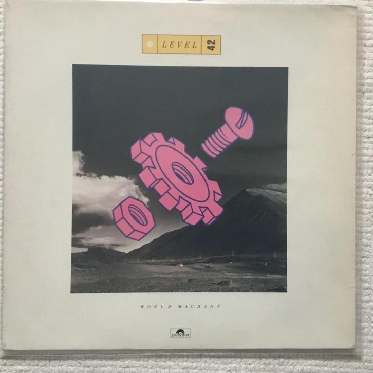 elpee vinyl Level 42 - World Machine, Cd's en Dvd's, Vinyl | Pop, Gebruikt, 1980 tot 2000, 12 inch, Ophalen of Verzenden