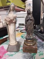 2 religieuze beeldjes, Verzamelen, Ophalen of Verzenden