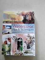 Watercolor  Tips and techniques, Ophalen of Verzenden, Zo goed als nieuw
