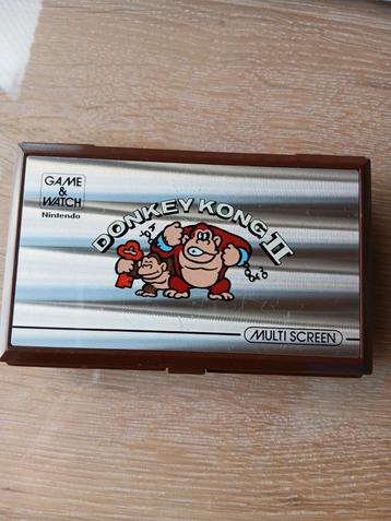 Nintendo vintage game & watch donkey kong II 1983 beschikbaar voor biedingen