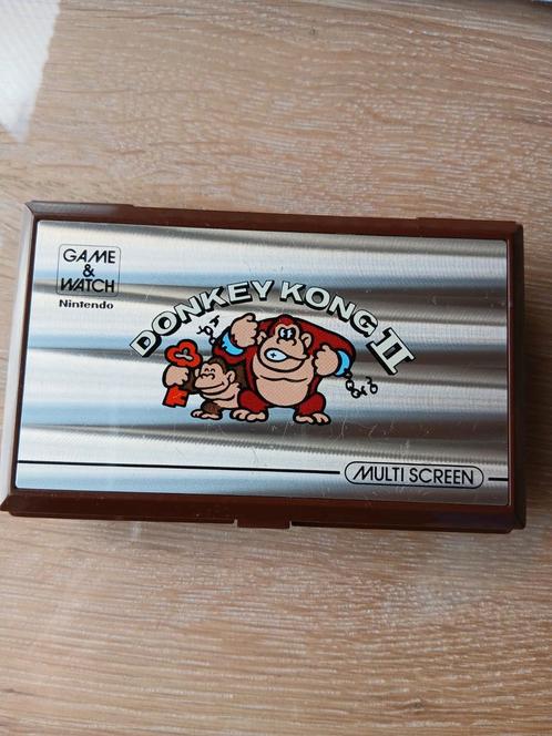 Nintendo vintage game & watch donkey kong II 1983, Games en Spelcomputers, Spelcomputers | Nintendo Consoles | Accessoires, Gebruikt