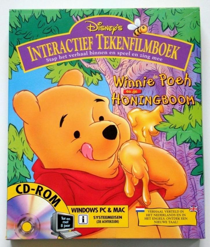 Disney's Winnie de Poeh - Windows & Mac - vintage, Games en Spelcomputers, Games | Pc, Zo goed als nieuw, Puzzel en Educatief