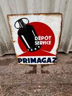 Primagaz emaille, Ophalen, Gebruikt
