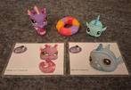 Littlest Pet Shop (LPS) figuren : pairs zeepaard en vis, Ophalen of Verzenden