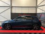 Mercedes/A 200 /AMG Pack/Night Pack/Camera/Pdc/Led/Carplay/, Auto's, Blauw, Leder en Stof, 120 kW, 5 zetels