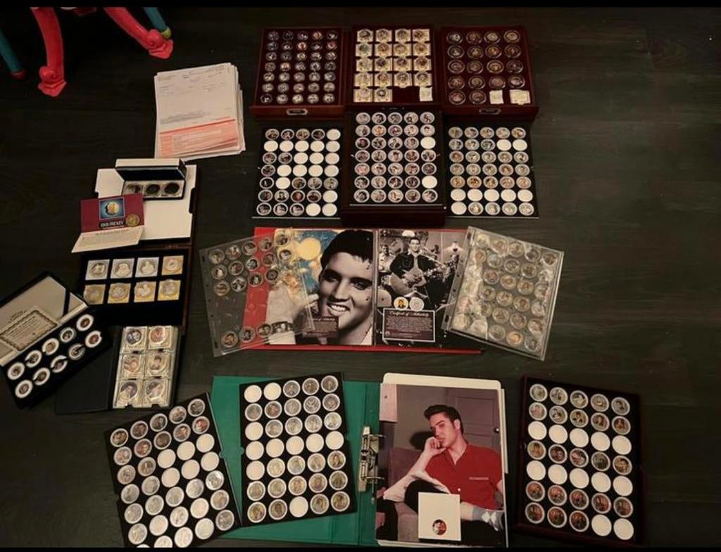 Collection de pièces Elvis Presley, Collections, Enlèvement, Neuf