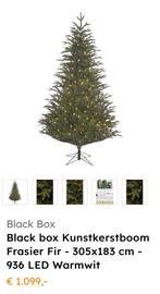 Black box Kunstkerstboom Frasier Fir 🎄305cm🎄, Ophalen, Zo goed als nieuw