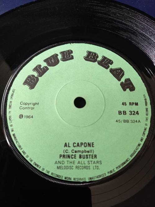 Prince Buster  ‎- Al Capone / One step beyond " Ska ", CD & DVD, Vinyles Singles, Comme neuf, Single, Autres genres, 7 pouces