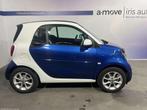 Smart Fortwo (bj 2015), Auto's, Smart, Stof, Gebruikt, Euro 6, Blauw