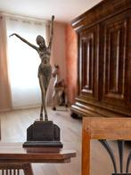 Groot Bronzen Beeld van een Egyptische Danser GRATIS LEVERIN, Verzenden, Brons