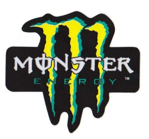 Monster Energy sticker #2, Motoren, Accessoires | Stickers, Verzenden