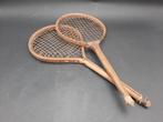 2 oude houten tennisraketten, begin 1900, Enlèvement ou Envoi