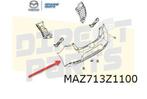 Mazda 2 (2/20-) achterbumper (te spuiten) Origineel! D43N502, Neuf, Arrière, -, Mazda