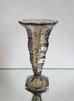 Art-Deco Vaas, Ankerglas Bernsdorf (D), olijfgroen persglas, Antiek en Kunst, Ophalen of Verzenden