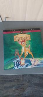 Twee vintage zeldzame laserdiscs bambi, Verzamelen, Film en Tv, Ophalen