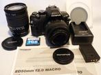 Olympus E-420, Zuiko Dig 2.0/50mm, Sigma 18-125mm, Audio, Tv en Foto, Ophalen, Spiegelreflex, 10 Megapixel, Zo goed als nieuw